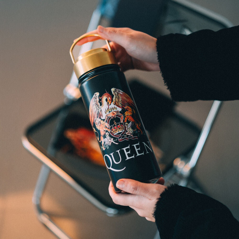 Vattenflaska i rostfritt stål 500 ml, hållbar och läcksäker