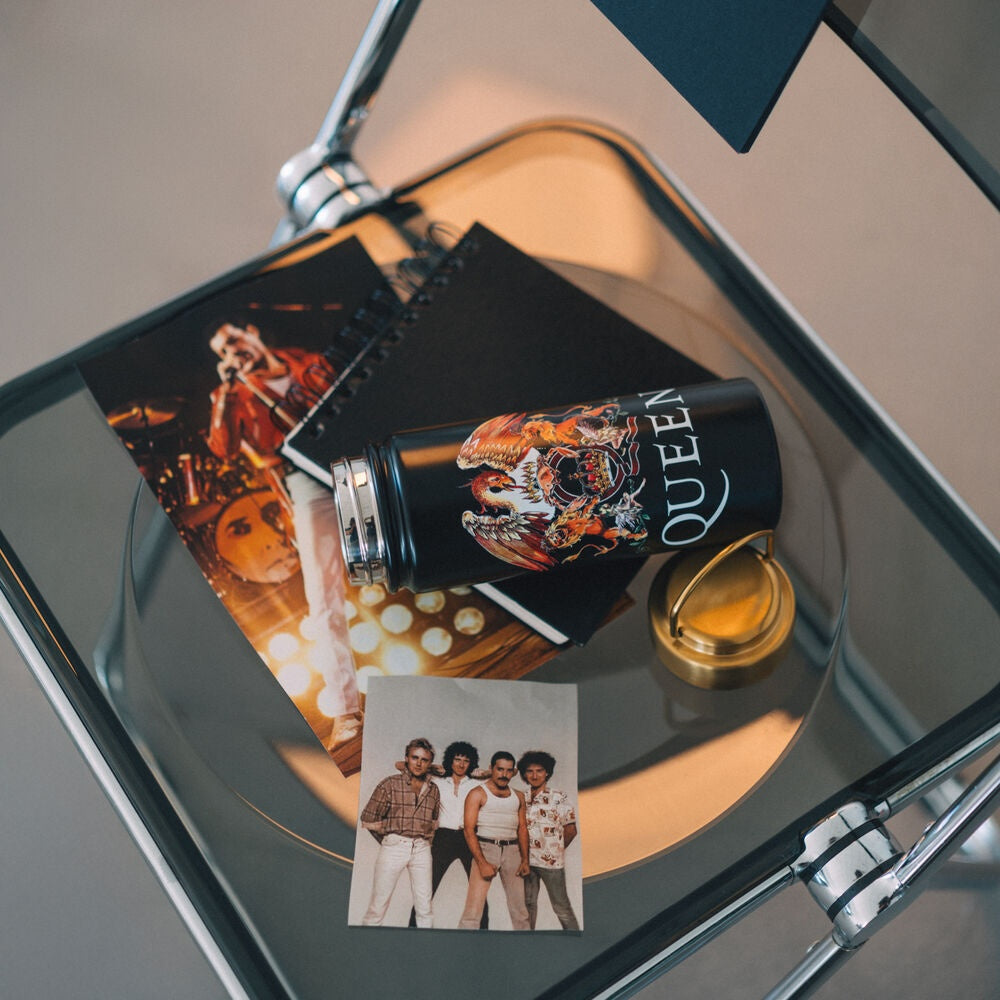 Vattenflaska i rostfritt stål 500 ml, hållbar och läcksäker