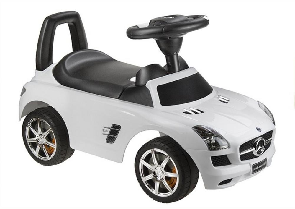 Hvit Mercedes-Benz SLS AMG Ride-On: Trygg, stilig moro!