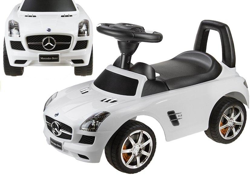 Hvit Mercedes-Benz SLS AMG Ride-On: Trygg, stilig moro!