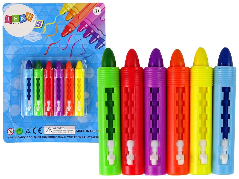 Levende Pastell Crayon Sett 6 stk: Inspire Creativity &amp; Skills