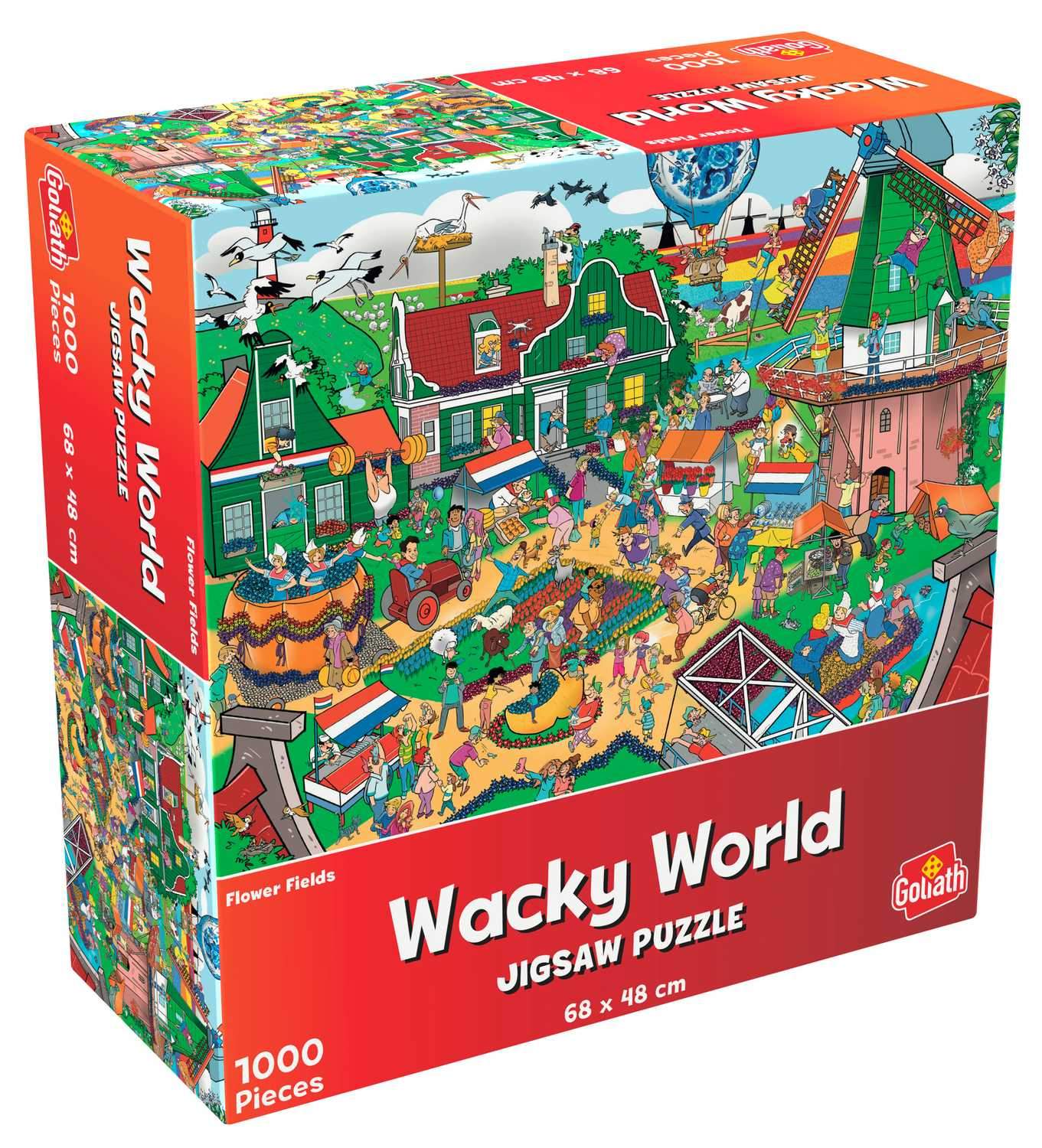 Wacky World Dutch Flower Fields 1000 Bitar