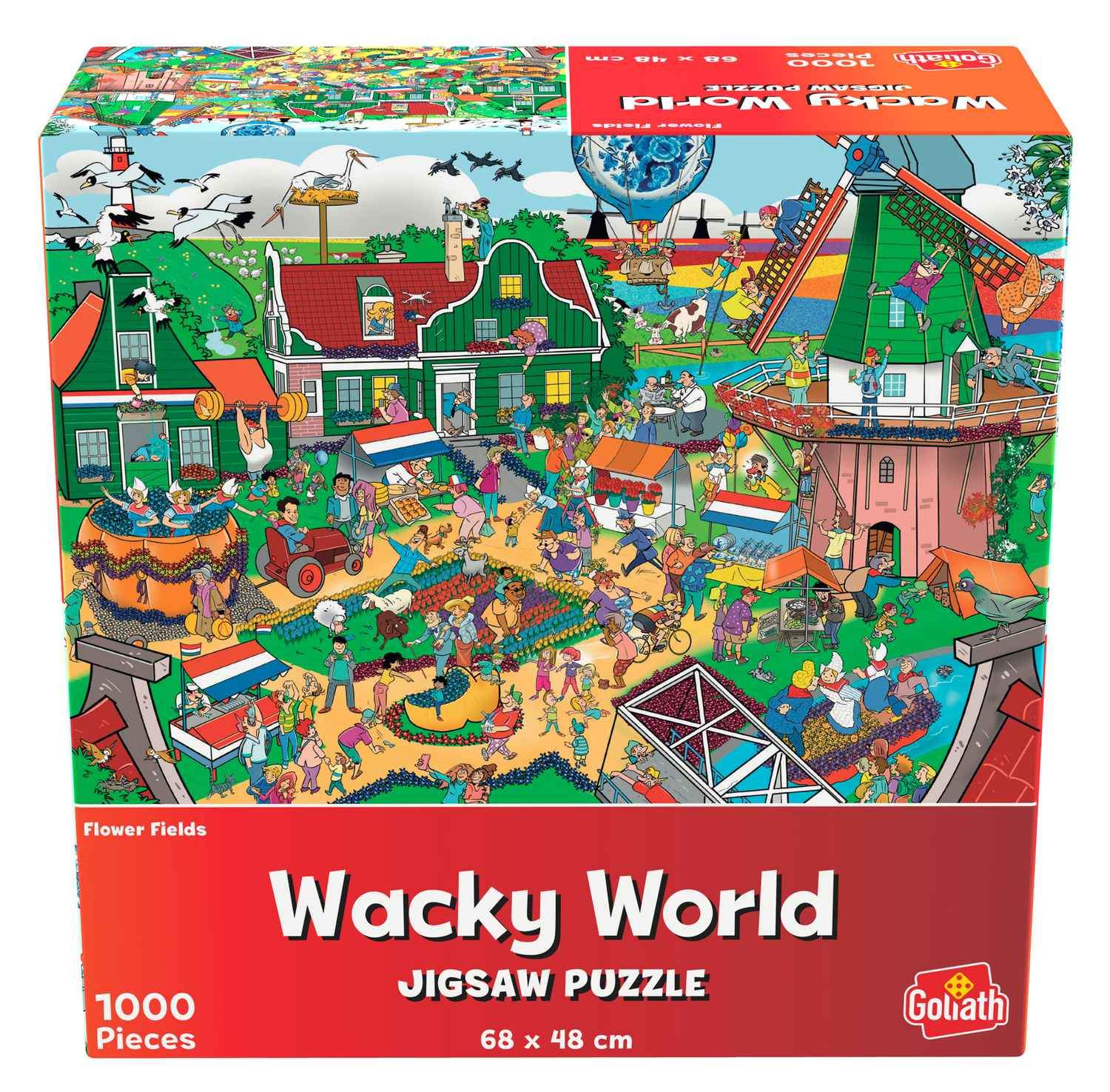 Wacky World Dutch Flower Fields 1000 Bitar