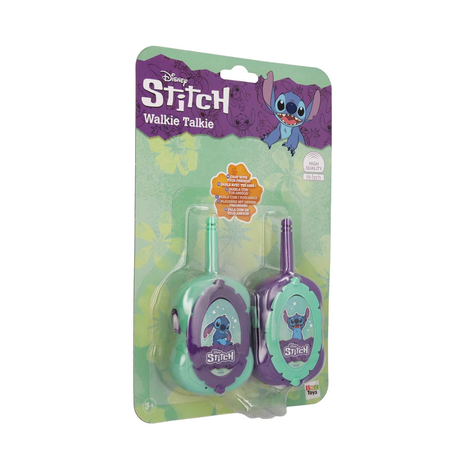 Walkie-talkies för barn med sömtema, 2-pack