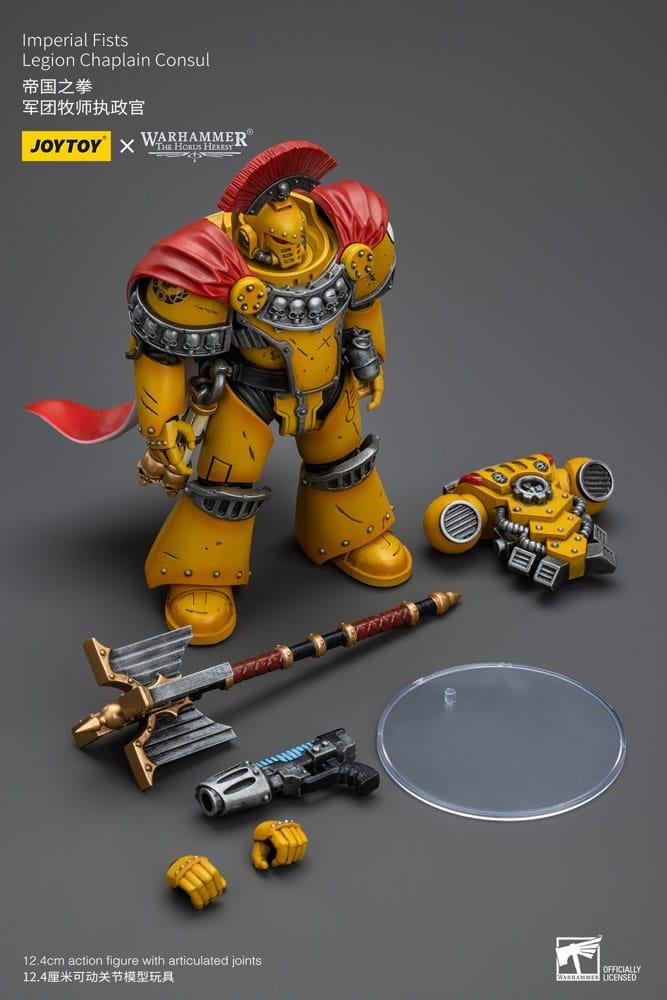 Warhammer The Horus Heresy Action Figur 1/18 Imperial Fists Legion Chaplain Konsul 12 cm