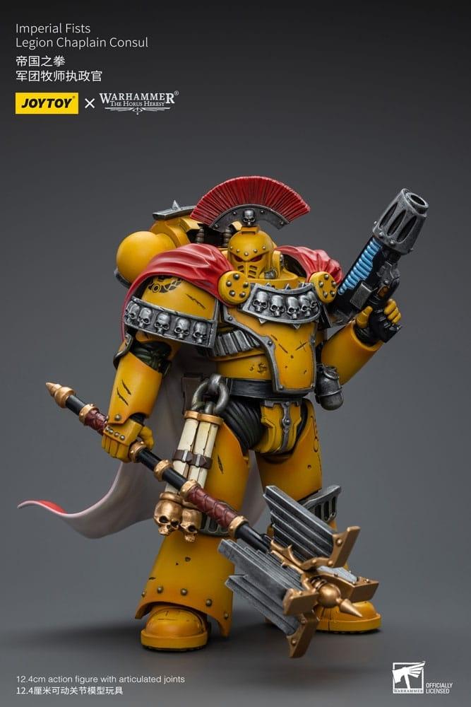 Warhammer The Horus Heresy Action Figur 1/18 Imperial Fists Legion Chaplain Konsul 12 cm