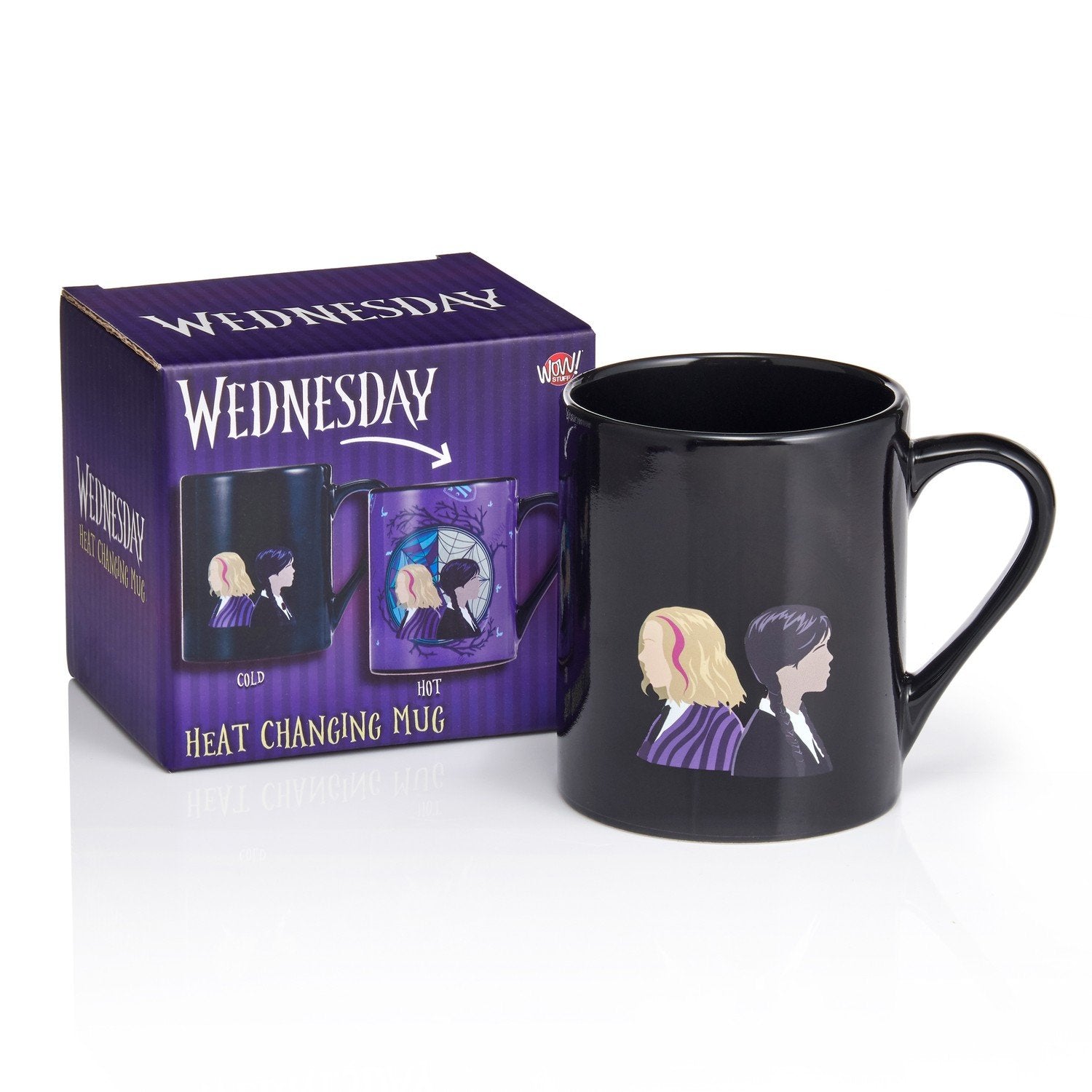 Wednesday Giftable Heat Reveal Mug - Wednesday And Enid