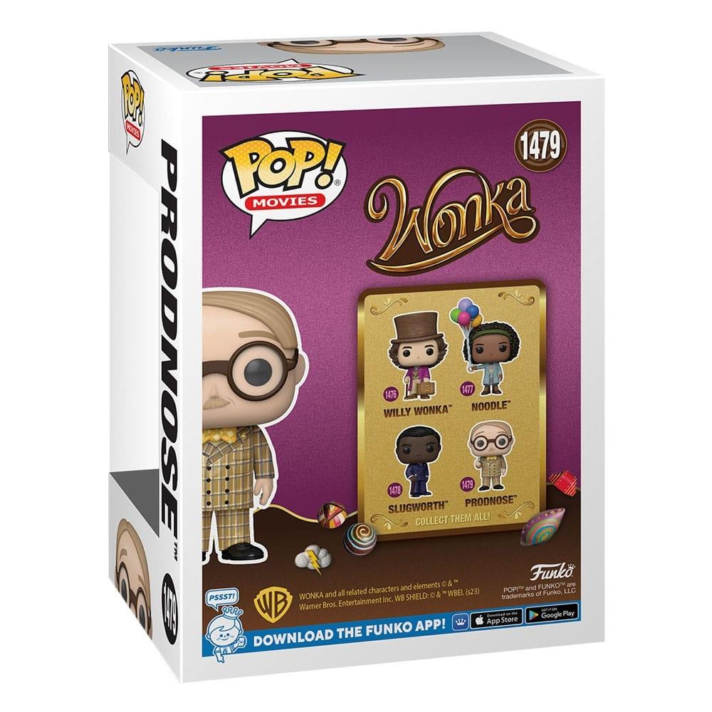 Willy Wonka & chokladfabriken POP! Filmer Vinyl Figur Prodnos 9 cm