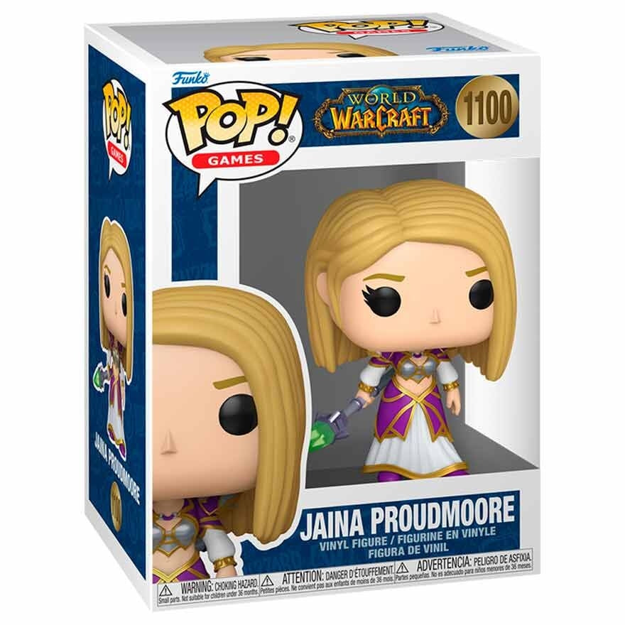 World of Warcraft Jaina Proudmoore-figur, 7-tums samlarobjekt