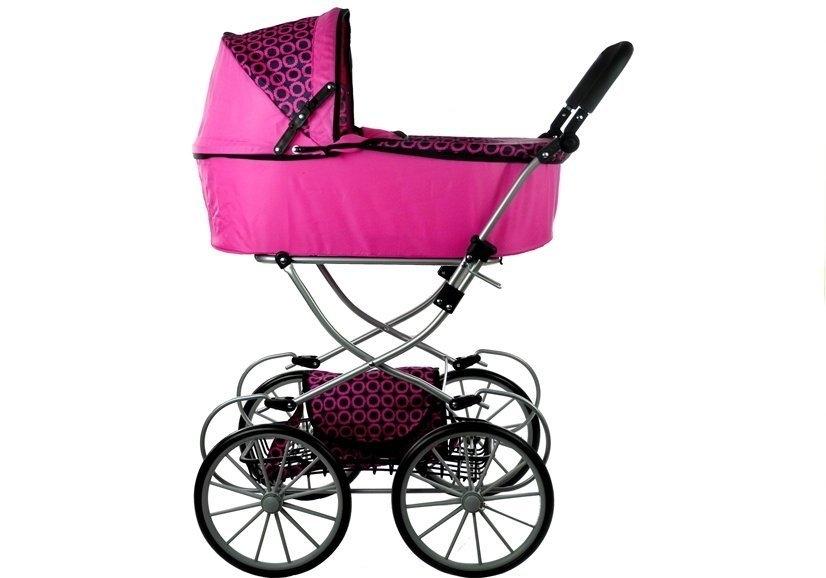 XL Pink Retro Dolls Buggy Alice: Justerbar, stilig og morsom!