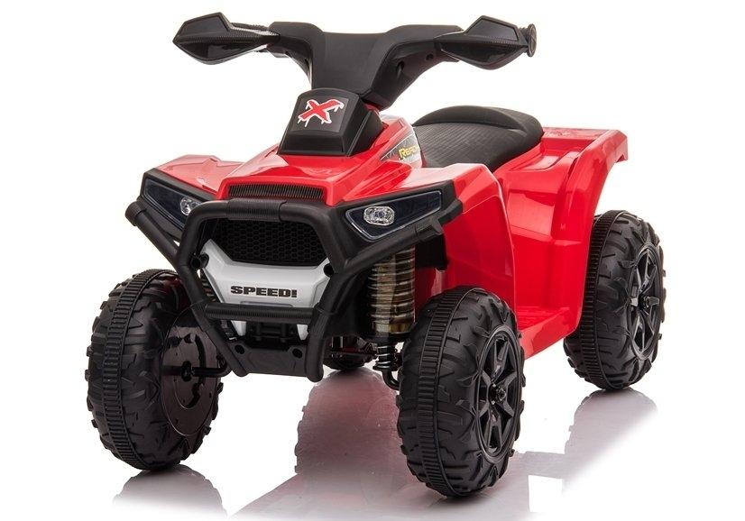 Xh216 Red Electric Ride-On Quad: Äventyr väntar!