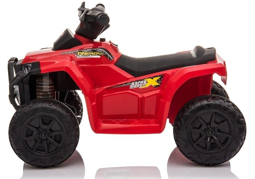 Xh216 Red Electric Ride-On Quad: Äventyr väntar!