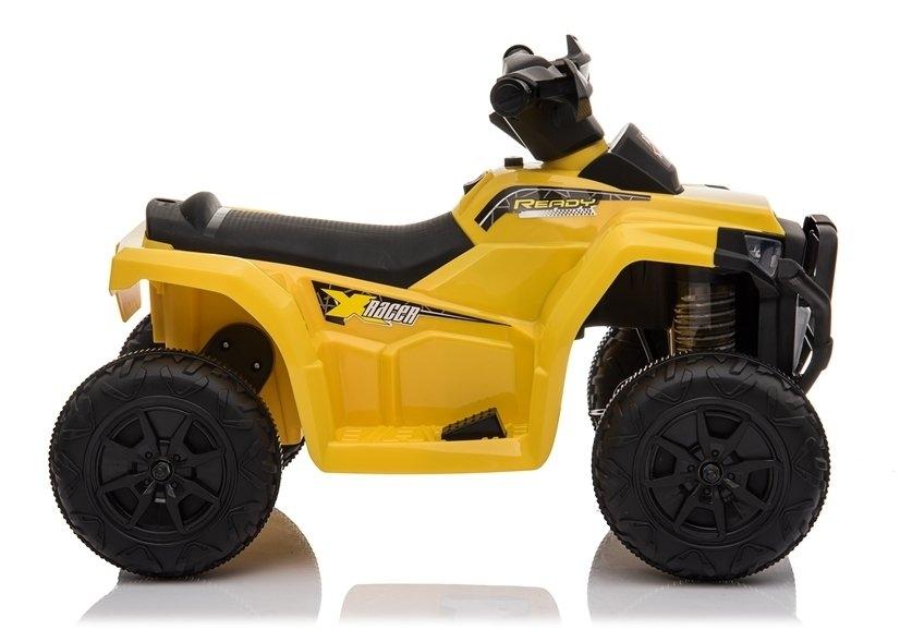 Xh216 Yellow Electric Ride-On Quad: Sjovt og sikkert eventyr!