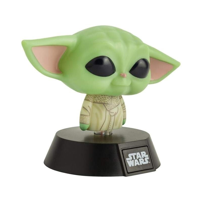 Yoda The Child Icons-lampa, 12 cm LED-nattlampa