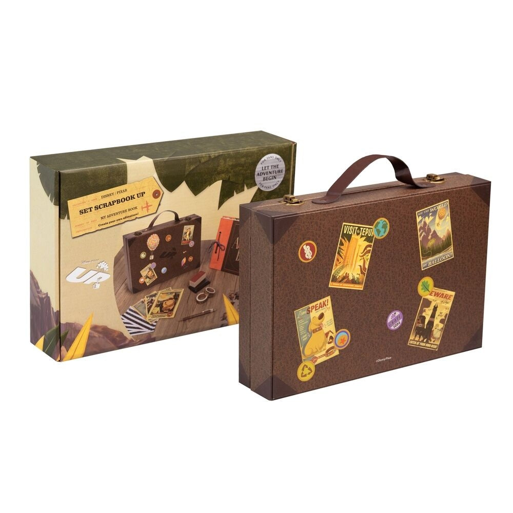 Äventyrsbok Scrapbook Portföljset för barn, 3 delar
